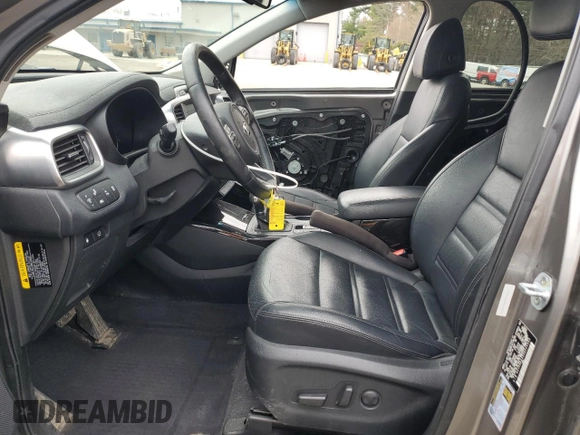 2017 Kia Sorento EX with VIN 5XYPHDA55HG225593, listed as a Copart auction lot 52734715 with 64,423 mi miles and Salvage Title. Bid and sale history available at DreamBid. Image 7.