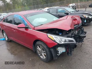 2016 Hyundai Sonata SE z VIN 5NPE24AF9GH293212, wystawiony jako IAAI lot #42185072 z przebiegiem Nie podano mil oraz . Historia ofert i sprzedaży dostępna na DreamBid. Obrazek 1.