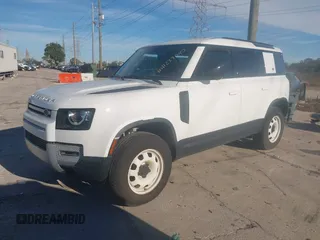 2023 Land Rover Defender z VIN SALEK7EX7P2149611, wystawiony jako IAAI lot #41238040 z przebiegiem 25 022 mil mil oraz . Historia ofert i sprzedaży dostępna na DreamBid. Obrazek 2.