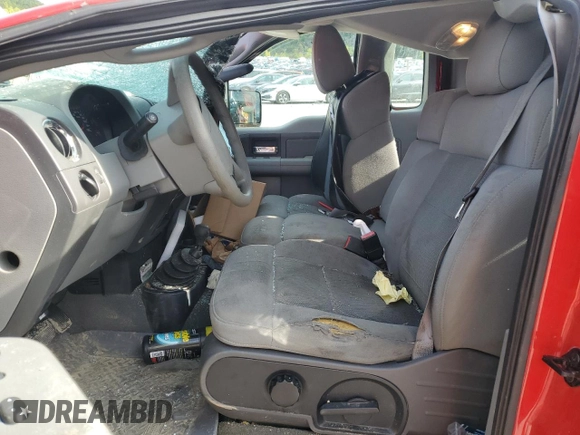 2004 Ford F-150 XL with VIN 1FTRF14504NC70758, listed as a Copart auction lot 72638024 with Not Provided miles and Salvage Title. Bid and sale history available at DreamBid. Image 7.