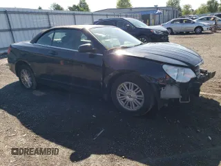 2008 Chrysler Sebring LX with VIN 1C3LC45K58N105657, listed as a Copart auction lot 54226424 with 239,087 mi miles and Salvage Title. Bid and sale history available at carsss.com. Image 4.