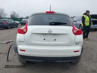 2013 Nissan Juke SV with VIN JN8AF5MV3DT222885, listed as a IAAI auction lot 41532690 with 1 mi miles. Bid and sale history available at carsss.com. Image 15.