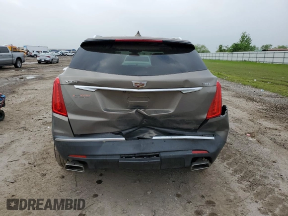 2018 Cadillac XT5 Luxury FWD with VIN 1GYKNCRS9JZ165858, listed as a Copart auction lot 51048605 with 46,692 mi miles and Salvage Title. Bid and sale history available at carsss.com. Image 6.