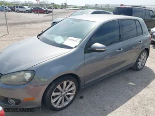 2012 Volkswagen Golf TDI w/Sunroof & Nav with VIN WVWNM7AJ6CW295181, listed as a IAAI auction lot 42005193 with 153,009 mi miles. Bid and sale history available at carsss.com. Image 6.