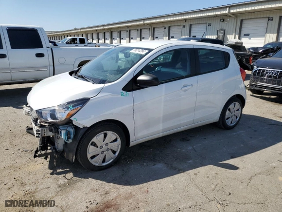 2017 Chevrolet Spark LS with VIN KL8CA6SA2HC795218, listed as a Copart auction lot 75214284 with 47,299 mi miles and Salvage Title. Bid and sale history available at carsss.com. Image 1.