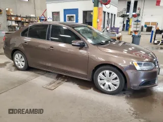 2011 Volkswagen Jetta SE with VIN 3VWDX7AJ2BM397530, listed as a Copart auction lot 61066775 with 130,164 mi miles and Salvage title. Bid and sale history available at DreamBid. Image 4.