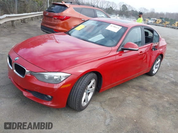 2014 BMW 3 Series 320i with VIN WBA3B1G52ENS78033, listed as a IAAI auction lot 41780475 with 138,987 mi miles. Bid and sale history available at carsss.com. Image 2.