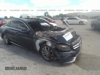 2016 Mercedes-Benz C C 300 with VIN 55SWF4JB8GU166826, listed as a IAAI auction lot 41696408 with Not Provided miles. Bid and sale history available at carsss.com. Image 1.
