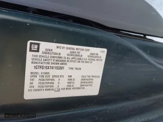 2004 GMC Savana Cargo Van with VIN 1GTFG15X741153301, listed as a IAAI auction lot 41296361 with 147,759 mi miles. Bid and sale history available at carsss.com. Image 9.