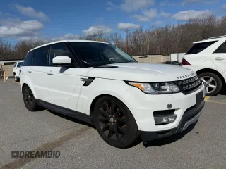 2014 Land Rover Range Rover Sport HSE with VIN SALWR2WF1EA373503, listed as a Copart auction lot 50458975 with 125,895 mi miles and Clean Title. Bid and sale history available at carsss.com. Image 1.