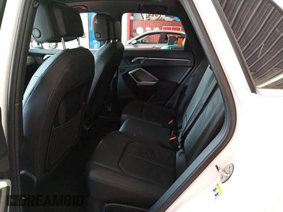 2023 Audi Q3 S line Premium with VIN WA1DECF34P1100929, listed as a IAAI auction lot 42789881 with 52,586 mi miles and . Bid and sale history available at DreamBid. Image 16.