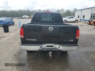 2008 Nissan Titan SE with VIN 1N6BA07D68N342272, listed as a Copart auction lot 42934295 with 354,687 mi miles and Salvage Title. Bid and sale history available at carsss.com. Image 6.