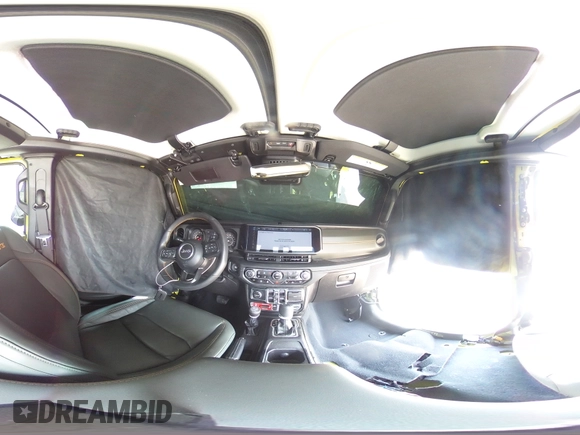 2024 Jeep Gladiator Mojave X with VIN 1C6JJTEG8RL104585, listed as a Copart auction lot 54528735 with 7,528 mi miles and Salvage title. Bid and sale history available at DreamBid. Image 16.