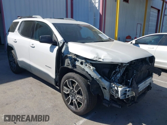 2019 GMC Acadia SLT with VIN 1GKKNMLS5KZ212989, listed as a IAAI auction lot 41839415 with 131,876 mi miles. Bid and sale history available at carsss.com. Image 1.