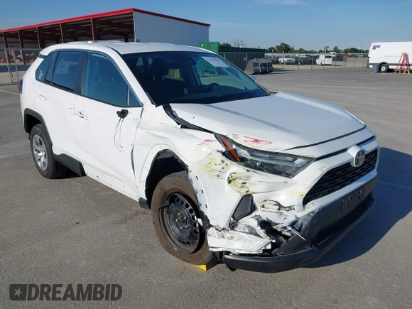 2023 Toyota RAV4 LE z VIN 2T3G1RFV0PC327864, wystawiony jako IAAI lot #42465650 z przebiegiem 36 006 mil mil oraz . Historia ofert i sprzedaży dostępna na DreamBid. Obrazek 1.