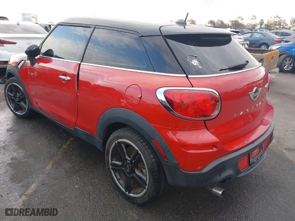 2013 MINI Cooper Paceman S ALL4 with VIN WMWSS7C5XDWN71689, listed as a IAAI auction lot 41403679 with 73040 miles. Bid and sale history available at carsss.com. Image 3.