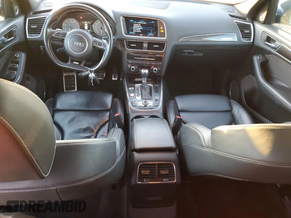 2016 Audi SQ5 Premium Plus with VIN WA1CCAFP8GA015231, listed as a Copart auction lot 88359215 with 128,594 mi miles and Salvage Title. Bid and sale history available at carsss.com. Image 8.