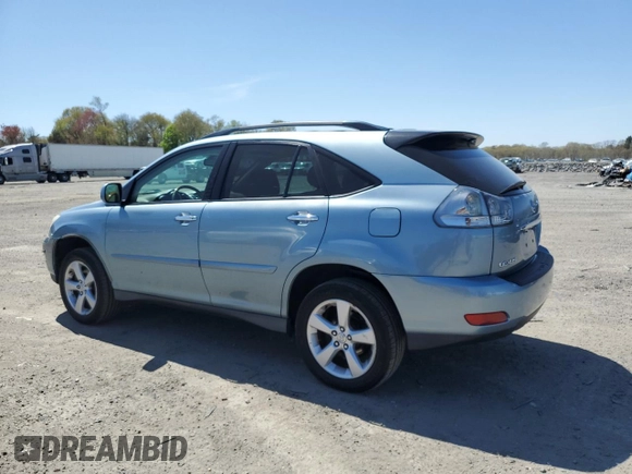 2008 Lexus RX 350 with VIN 2T2HK31U48C055256, listed as a Copart auction lot 55390535 with 188,166 mi miles and Clean Title. Bid and sale history available at DreamBid. Image 2.