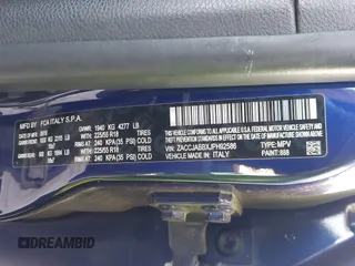 2018 Jeep Renegade Latitude z VIN ZACCJABBXJPH92586, wystawiony jako IAAI lot #41698075 z przebiegiem 44 434 mil mil oraz . Historia ofert i sprzedaży dostępna na DreamBid. Obrazek 9.
