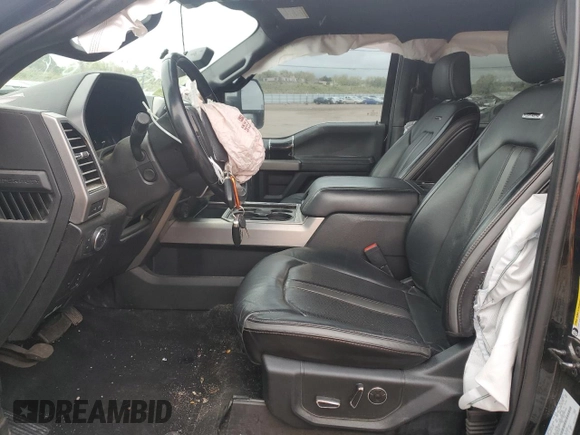 2020 Ford F-250 XL with VIN 1FT8W2BT7LEE77472, listed as a Copart auction lot 55631295 with 82,010 mi miles and Salvage title. Bid and sale history available at DreamBid. Image 7.