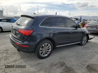 2015 Audi Q5 Premium Plus with VIN WA1LFAFP7FA137603, listed as a Copart auction lot 53709255 with 90,052 mi miles and Salvage title. Bid and sale history available at DreamBid. Image 3.
