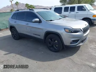 2021 Jeep Cherokee Altitude with VIN 1C4PJMLBXMD157985, listed as a IAAI auction lot 41916748 with 71,401 mi miles. Bid and sale history available at carsss.com. Image 1.