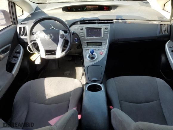 2012 Toyota Prius Plug-In with VIN JTDKN3DP6C3026947, listed as a Copart auction lot 49253945 with 284,655 mi miles and Salvage Title. Bid and sale history available at carsss.com. Image 8.