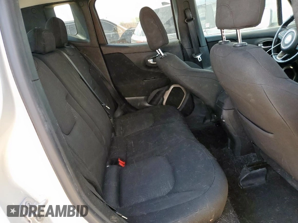 2017 Jeep Renegade Altitude with VIN ZACCJBBB3HPE90038, listed as a Copart auction lot 61364695 with 214,937 mi miles and Salvage title. Bid and sale history available at DreamBid. Image 11.