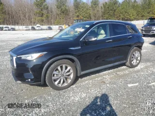 2020 Infiniti QX50 Autograph with VIN 3PCAJ5M17LF117064, listed as a Copart auction lot 44391485 with 52,790 mi miles and Salvage Title. Bid and sale history available at DreamBid. Image 1.
