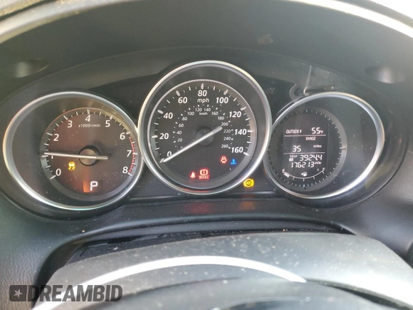 2015 Mazda CX-5 Grand Touring with VIN JM3KE2DY9F0483509, listed as a Copart auction lot 87406944 with 176,213 mi miles and Salvage Title. Bid and sale history available at carsss.com. Image 9.