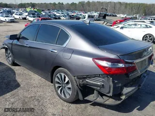 2017 Honda Accord Hybrid EX-L with VIN JHMCR6F53HC029767, listed as a IAAI auction lot 41586215 with 154,262 mi miles. Bid and sale history available at carsss.com. Image 3.