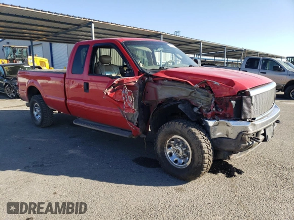 2003 Ford Super Duty F-250 XL with VIN 1FTNX21F83EB06672, listed as a Copart auction lot 42519255 with 342,226 mi miles and Salvage Title. Bid and sale history available at carsss.com. Image 4.