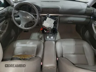 2001 Audi A4 with VIN WAUDC68DX1A143050, listed as a Copart auction lot 44775225 with 160,907 mi miles and Non Repairable. Bid and sale history available at carsss.com. Image 8.
