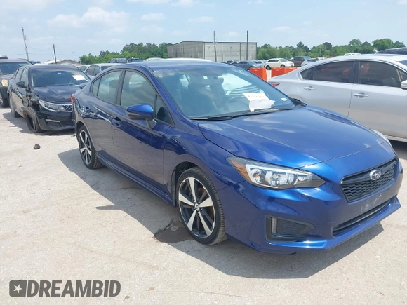 2018 Subaru Impreza Special Sports with VIN 4S3GKAM69J3616194, listed as a IAAI auction lot 42116203 with 69,845 mi miles and . Bid and sale history available at DreamBid. Image 1.