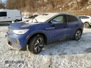 2022 Volkswagen ID.4 Pro S z VIN WVGUNPE26NP065967, wystawiony jako Copart lot #86563344 z przebiegiem 41 915 mil mil oraz Szkody całkowita. Historia ofert i sprzedaży dostępna na DreamBid. Obrazek 1.