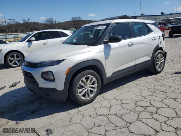 2021 Chevrolet TrailBlazer LS with VIN KL79MMS21MB181098, listed as a Copart auction lot 50441255 with 120,678 mi miles and Salvage Title. Bid and sale history available at carsss.com. Image 1.