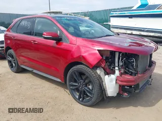 2019 Ford Edge ST z VIN 2FMPK4AP8KBC11018, wystawiony jako IAAI lot #41909033 z przebiegiem 83 576 mil mil oraz . Historia ofert i sprzedaży dostępna na DreamBid. Obrazek 1.