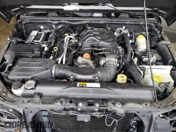 2016 Jeep Wrangler Unlimited 75th Anniversary with VIN 1C4BJWEG4GL254043, listed as a Copart auction lot 78647314 with 102,155 mi miles and Salvage title. Bid and sale history available at DreamBid. Image 11.