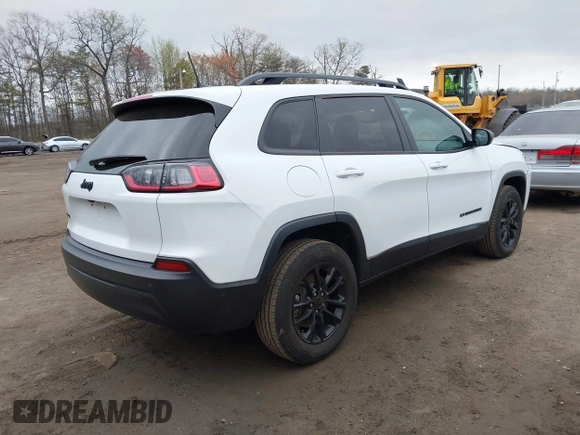 2023 Jeep Cherokee Altitude Lux with VIN 1C4PJMMB0PD115392, listed as a IAAI auction lot 41938936 with 40,205 mi miles. Bid and sale history available at carsss.com. Image 4.