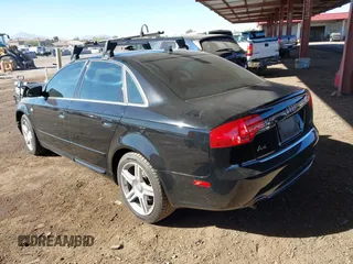 2008 Audi A4 2.0T with VIN WAUAF78E18A072100, listed as a IAAI auction lot 41414190 with 129,408 mi miles. Bid and sale history available at carsss.com. Image 3.