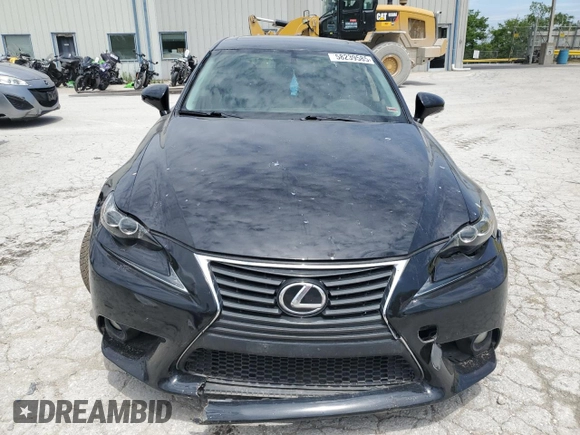 2014 Lexus IS 250 with VIN JTHBF1D2XE5011525, listed as a Copart auction lot 58239585 with 151,164 mi miles and Salvage title. Bid and sale history available at DreamBid. Image 5.
