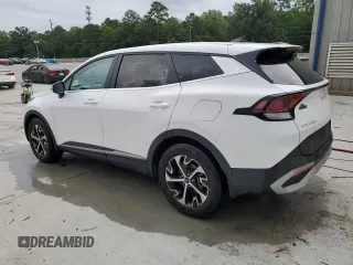 2024 Kia Sportage EX with VIN 5XYK33DF9RG148350, listed as a Copart auction lot 58558435 with 26,761 mi miles and Salvage title. Bid and sale history available at DreamBid. Image 2.