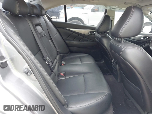 2015 Infiniti Q50 with VIN JN1BV7AP7FM357534, listed as a IAAI auction lot 41440900 with 101,982 mi miles. Bid and sale history available at carsss.com. Image 8.