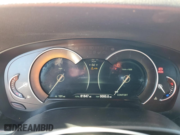2018 BMW 5 Series 530i xDrive with VIN WBAJA7C53JWC75216, listed as a Copart auction lot 48634565 with 81,847 mi miles and Clean Title. Bid and sale history available at DreamBid. Image 9.