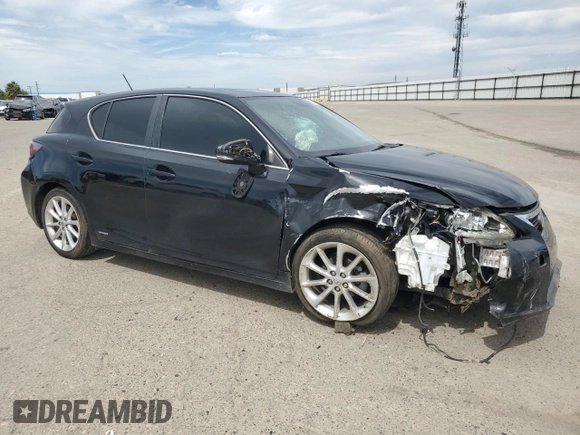 2013 Lexus CT 200h z VIN JTHKD5BH2D2124504, wystawiony jako Copart lot #52813895 z przebiegiem 116 394 mil mil oraz Szkoda całkowita • Salvage title. Historia ofert i sprzedaży dostępna na DreamBid. Obrazek 4.