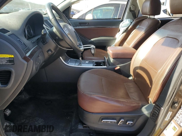 2012 Hyundai Veracruz Limited with VIN KM8NUDCC0CU195873, listed as a Copart auction lot 48550085 with 74,188 mi miles and Salvage title. Bid and sale history available at DreamBid. Image 7.