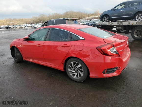 2016 Honda Civic Sedan EX with VIN 2HGFC2F7XGH551464, listed as a Copart auction lot 41768795 with 66,736 mi miles and Salvage Title. Bid and sale history available at carsss.com. Image 2.