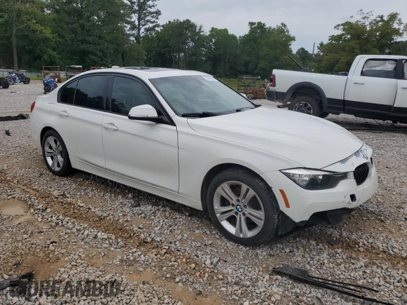 2016 BMW 3 Series 328i with VIN WBA8E9C56GK646865, listed as a Copart auction lot 55961825 with 137,665 mi miles and Salvage title. Bid and sale history available at DreamBid. Image 4.