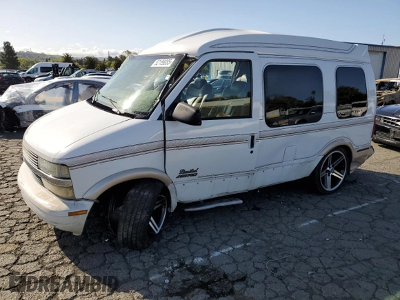2000 Chevrolet Astro Cargo YF7 z VIN 1GBDM19W1YB211571, wystawiony jako Copart lot #52156885 z przebiegiem 211 508 mil mil oraz Nie do naprawy • Non repairable. Historia ofert i sprzedaży dostępna na DreamBid. Obrazek 1.