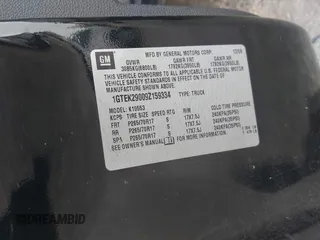 2009 GMC Sierra 1500 SLE с VIN 1GTEK29009Z159334, выставлен на аукционе IAAI как лот 42258951 с пробегом 129 811 миль миль и . История ставок и продаж доступна на DreamBid. Изображение 9.